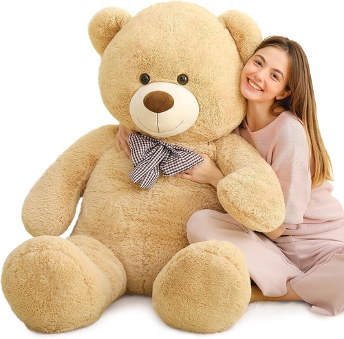 Giant 105cm soft teddy bear - teddy,