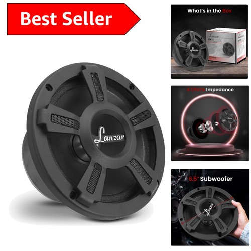 High performance midbass - 6.5",