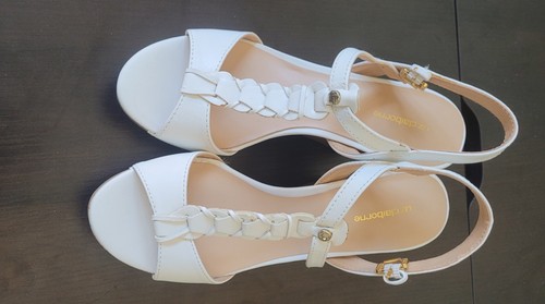 Liz claiborne white wedge - liz,