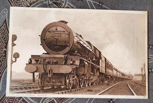 The ulster express postcard - the, express.