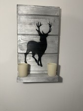 Rustic shelf  wooden wall art