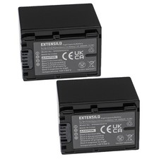 2x Battery for Sony HDR-CX740E