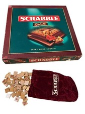 Scrabble Deluxe Edition Wooden