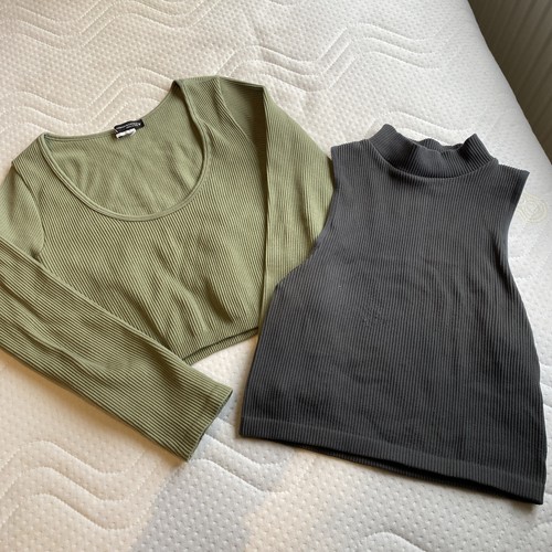 Zara ladies tops xs - zara, grey