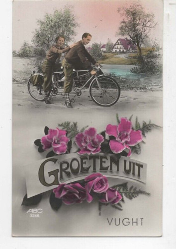 Vintage tandem bicycle - vintage,,