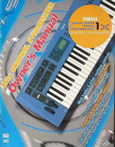 Yamaha cs1x control - yamaha,