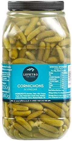 Lefktro cornichons 05kg jar - 2.05kg,