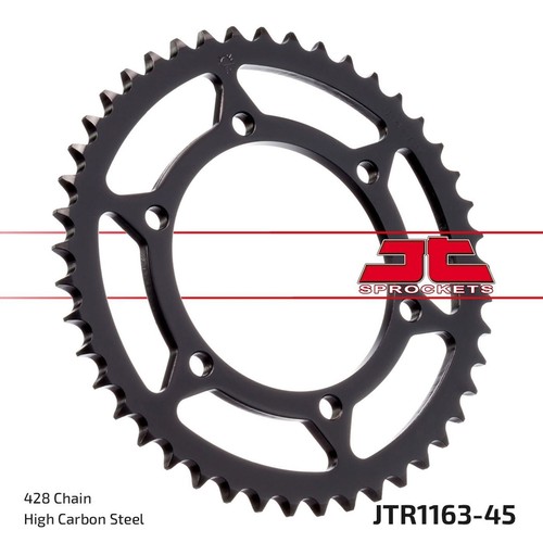 Rear sprocket teeth - 45,