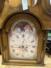Thompson Whitehaven Antique Oak Grandmother Clock
