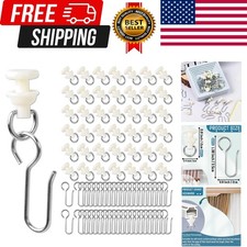 180 PCS Curtain Track Hooks