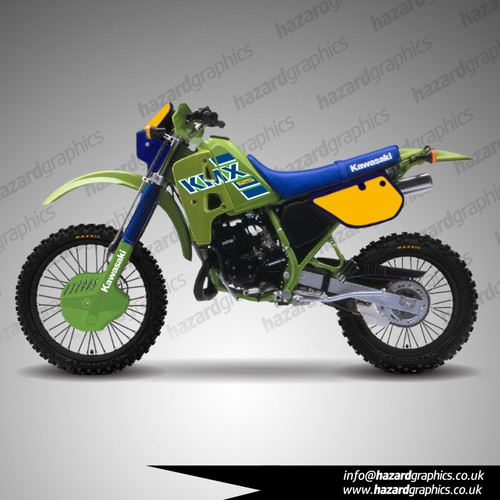 Kawasaki kmx 125 graphics - 125,