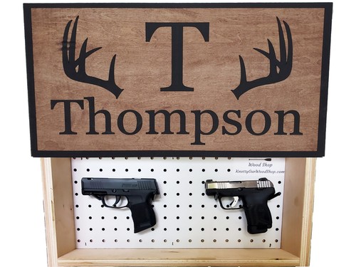Hidden gun concealment - gun,