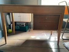 Mid Century Teak Desk w/