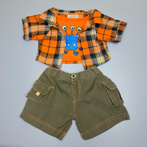 Build bear orange monster - orange,