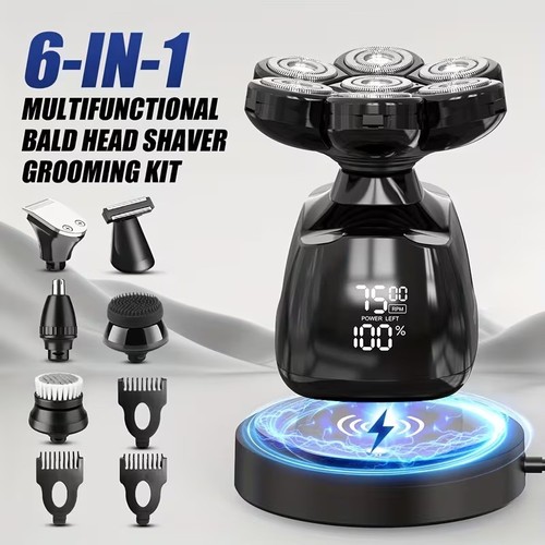 Rotary grooming shaver - 7d,
