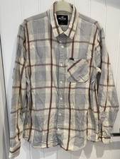 Hollister check shirt mens large