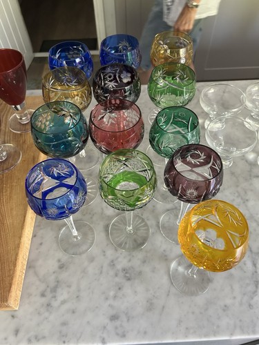 Cut clear crystal - cut,