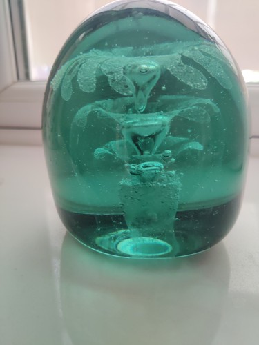 Victorian tier green glass - 3-tier,