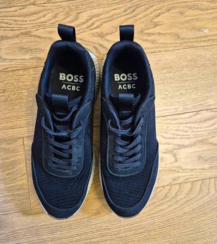 Boss men black low - black, top