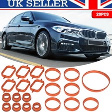 Intake Inlet Manifold Gasket Seal For BMW M47 M57 E46 E53 E60 E63 E65 E87 E90