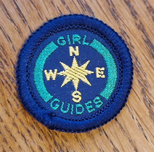 Girlguiding old map - old,