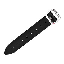 Black Leather Kilt Strap –
