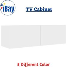 Floating TV Cabinet Wall Mount DVD Stand Storage Cupboard Entertainment Unit
