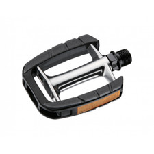 Aluminium Hybrid Touring Commute Pedals Lightweight Silver