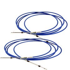 2x 10FT Yamaha 33C Outboard Remote Gear/Throttle Control Cable Boat Shift Cable