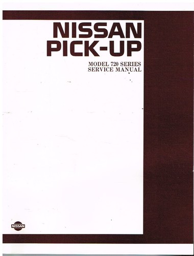 Nissan 720 series - 720, 1.8