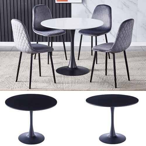 Round dining table 4 grey - dining, 2