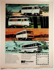 Explorer Motorhome Magazine Ad