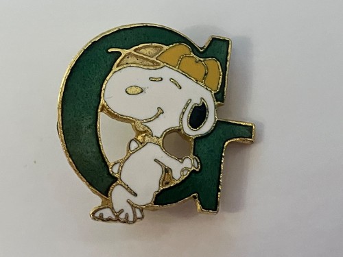 Vintage snoopy letter green - vintage,