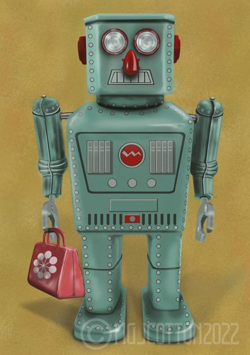 Toy robot original pop - original,