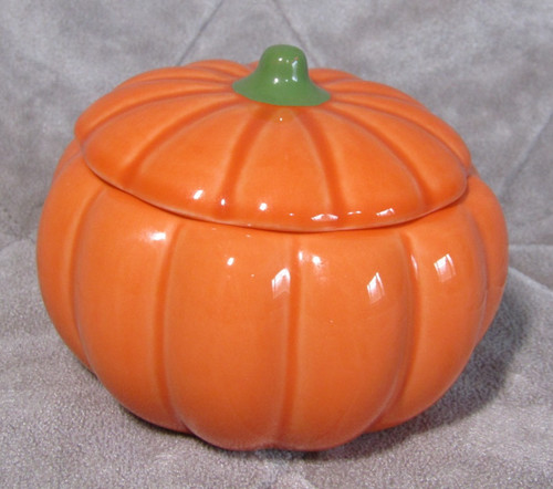 Small orange pumpkin shaped - small,