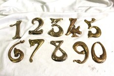 Bronze House Numbers ,After