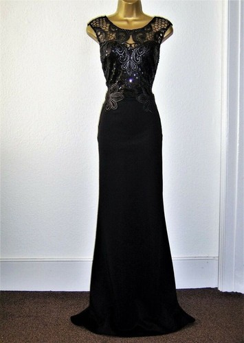 Lipsy maxi dress black lace - maxi,