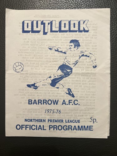 1976 barrow afc v - barrow,