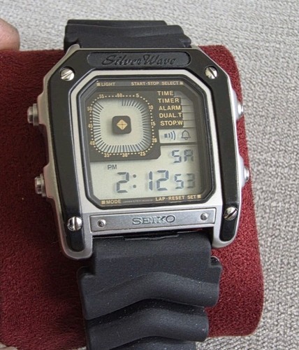Vintage seiko g757 5000 - 5000, silver