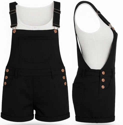 Womens denim dungarees - denim,