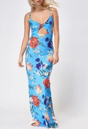 Aurora floral maxi dress