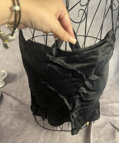 Zara black satin - zara,