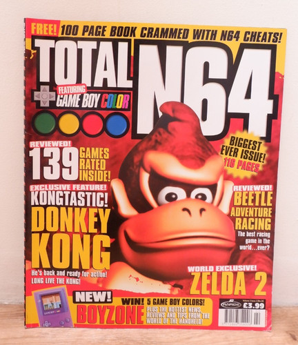 Vintage total n64 nintendo - vintage,