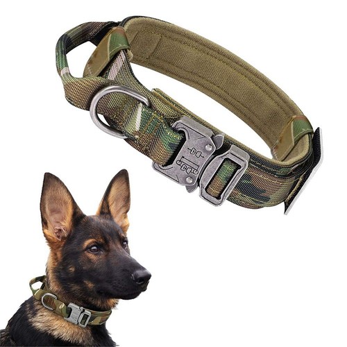 Adjustable tactical dog collar - tactical-dog,