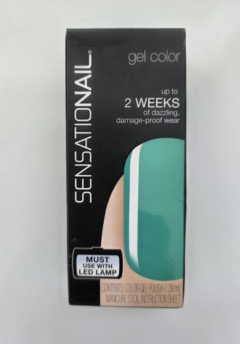 Sensationail led gel polish - polish, in