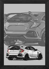 honda civic type R white