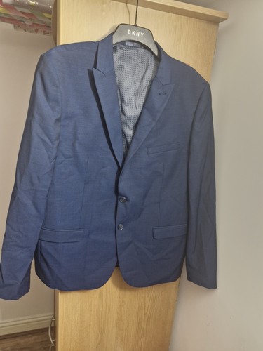 Men navy blazer - blazer, 46r