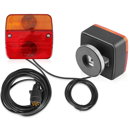 Magnetic rear trailer light - trailer,