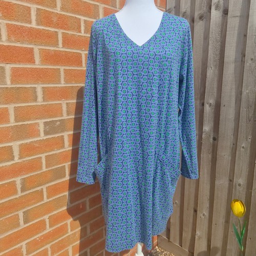 Mistral blue green patterned - green,