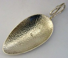 SUPERB SOLID STERLING SILVER ROMAN REPLICA SPOON 1973 CHRISTENING BAPTISM